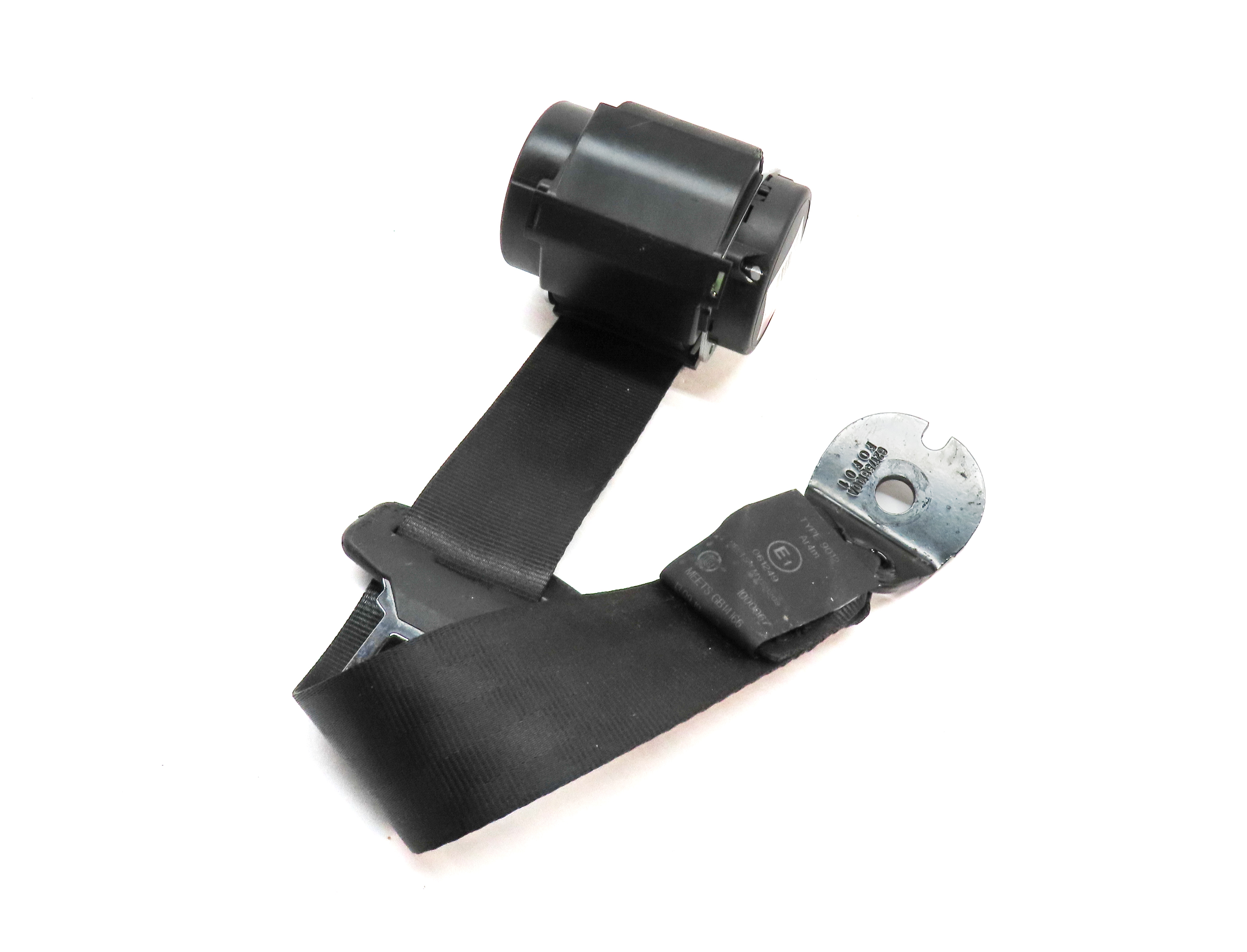2013 RANGE ROVER EVOQUE (L538) REAR LEFT SEAT SEATBELT RETRACTOR (Black) — exact item pictured